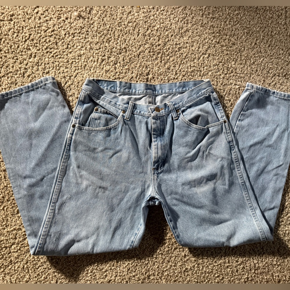 Vintage Wrangler Light Blue Regular Fit Jeans